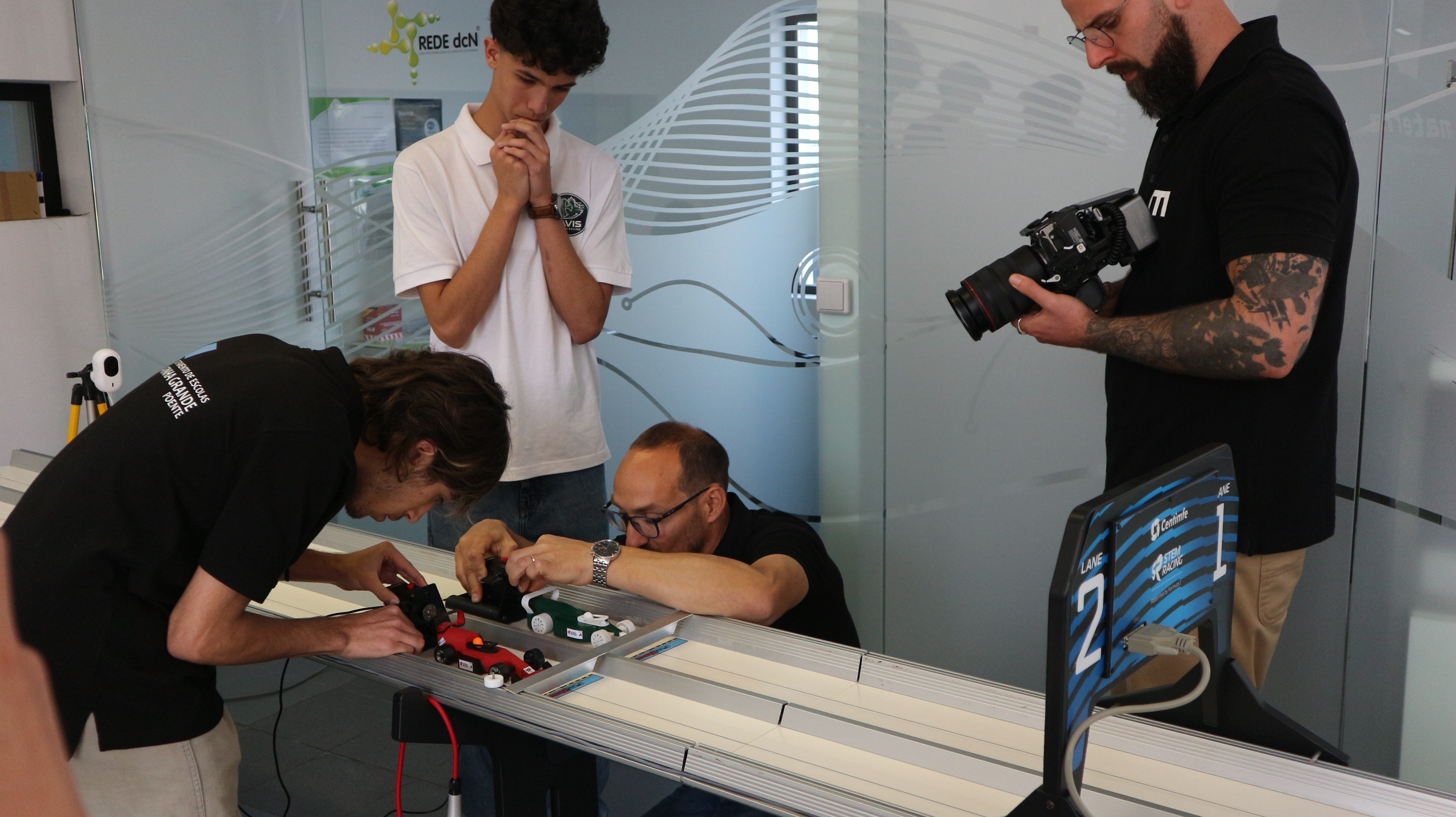 Preparação detalhada do carro para corrida