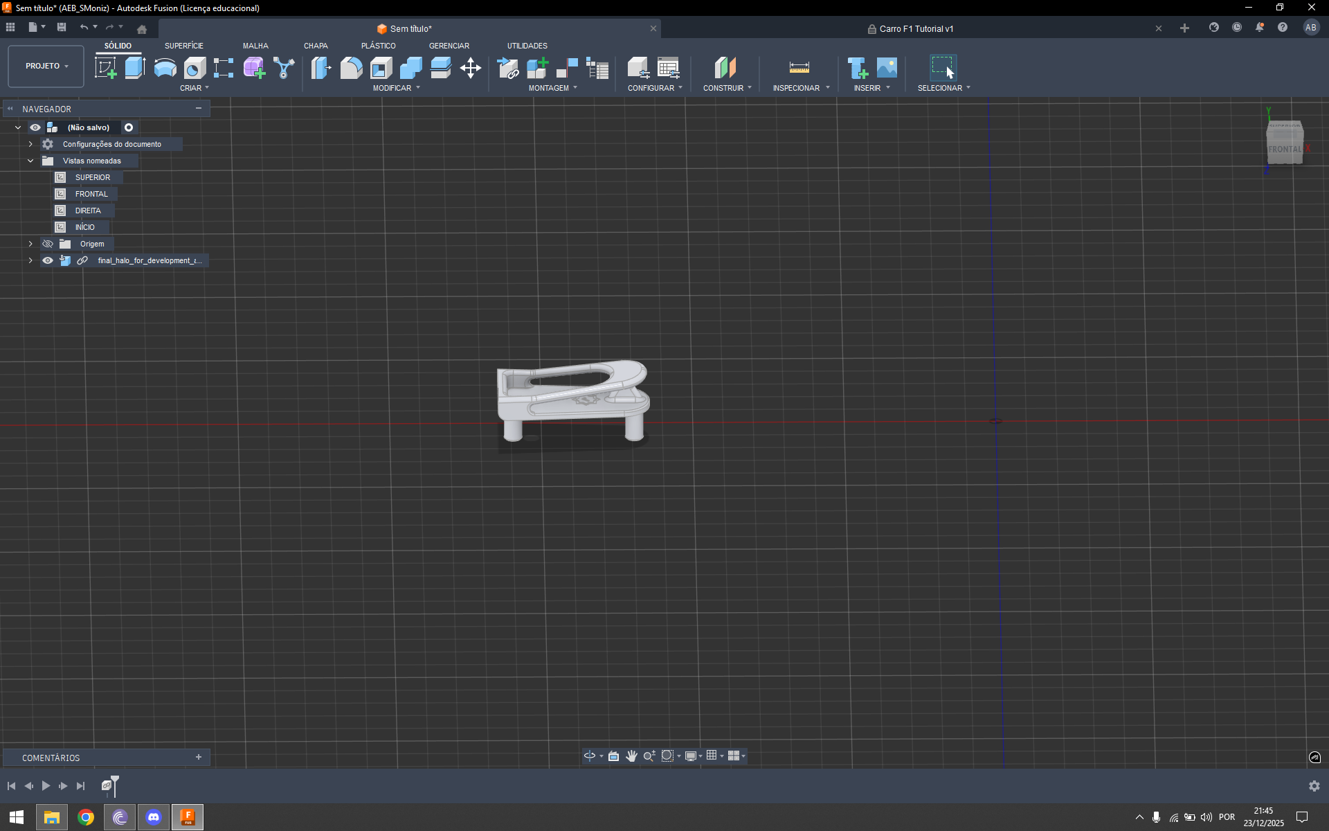 Modelo 3D do carro Laika Racing